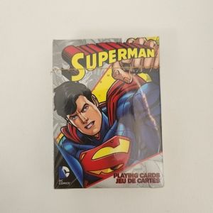 DC comics Superman playing cards New